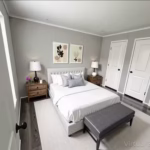 Whitehall Township neighborhood, Michigan, Whitehall, Crystal Downs street view, suburban